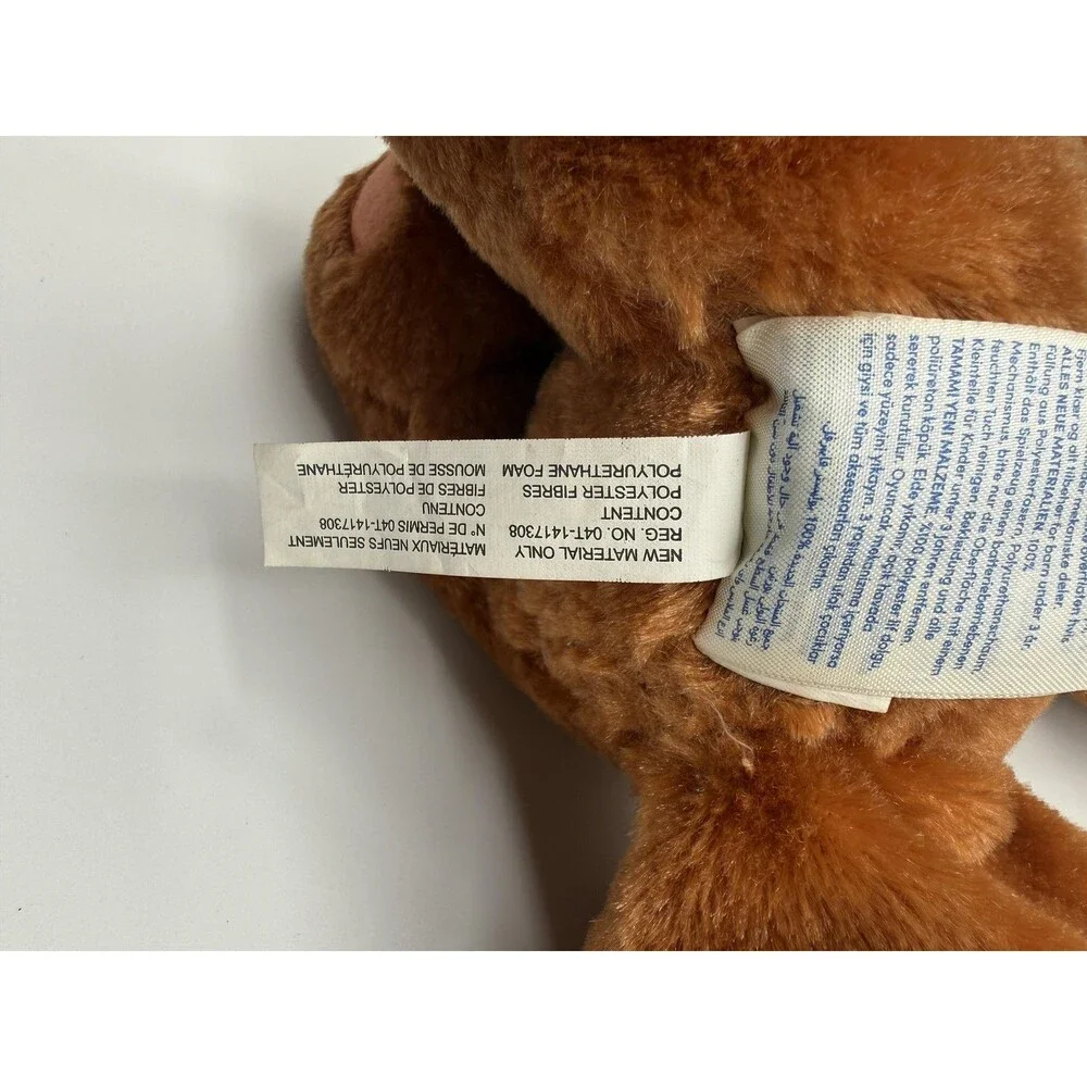 RARE Build a Bear Pokemon Eevee Plush Original 2016 Release w RED EYES